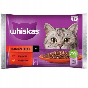 Whiskas Karma Saszetka Klasyczne Posiłki 13x4*85g