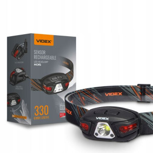 Mocna Latarka Czołowa Czołówka LED USB 330Lm