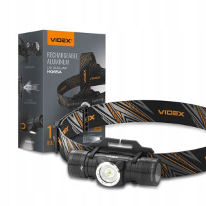 Ładowalna latarka czołowa LED VLF-H065A 1200Lm 500