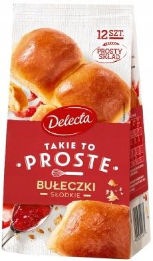 Delecta Słodkie Bułeczki 340g