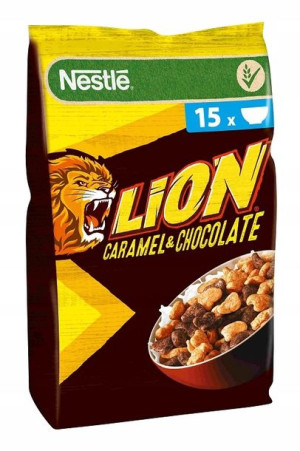 Płatki Nestle Lion Karmelowo Czekoladowe 450g