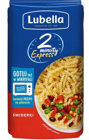 Lubella Makaron Express Świderki 400g