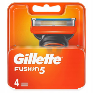 Gillette Fusion 5 Wkłady Ostrza Nożyki 4szt
