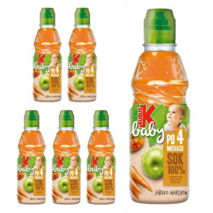 Kubuś Baby Sok Dla Dzieci Jabłko Marchew 300ml x 6