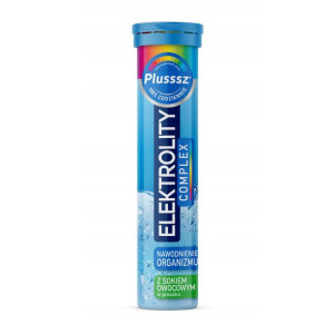 PLUSSSZ Elektrolity Complex Potas Magnez Sód 20tab