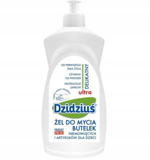 Dzidziuś Żel Płyn Do Mycia Butelek Smoczków 500ml