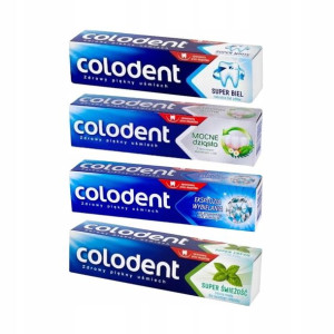 Colodent Zestaw Pasta Do Zębów Mix 4 x 100ml