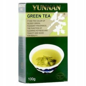 Herbata Yunnan G901 Zielona Liściasta 100g