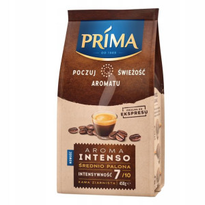 Kawa Prima Aroma Intenso Ziarnista 450g