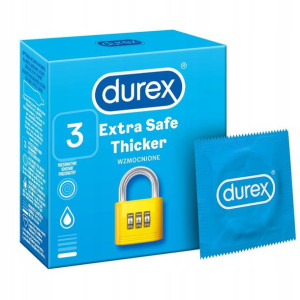 Durex Prezerwatywy Extra Safe 3 szt