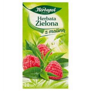 Herbata Herbapol Zielona z Maliną Ex20