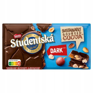Czekolada Studentska Gorzka 170g