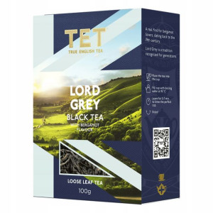 Herbata TET Lord Grey Liściasta z Bergamotką 100g