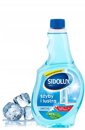 Sidolux Arctic Spray Do Szyb Okien Zapas 500ml