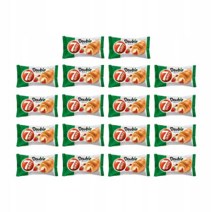 Rogalik 7 Days Double Truskawka Wanilia 18 x 110g