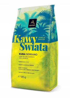 Kawa Astra Kuba Serrando ZIarno 185g