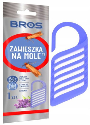 Bros Zawieszka Na Mole Ubraniowe Lawenda