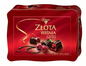 Bombonierka Wiśnia W Likierze Puszka 365g