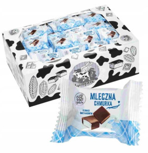 Mleczna Chmurka Pianki Śmietankowa w Polewie 1kg
