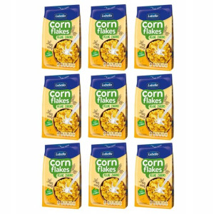 Lubella Corn Flakes Płatki Pełne Ziarno 9 x 500g