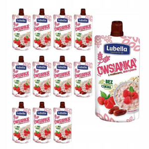 Lubella MUS Owsianka Malina Daktyle 12 x 100g
