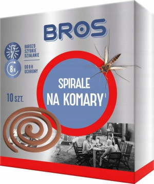 Bros Spirale Na Komary 10szt