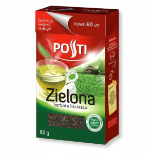 Herbata Liściasta Zielona Posti 80g