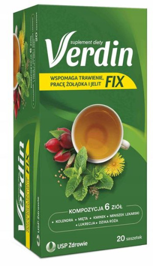 Verdin Fix Na Trawienie Herbata Expresowa Ex20