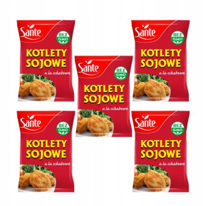 Sante Kotlety Sojowe A la Schabowe 5 szt x 100G