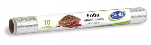 Folia Aluminiowa Stella Gruba z Tłoczeniem 10m