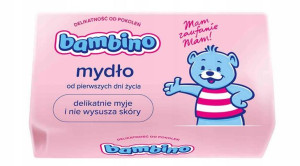 Bambino Mydło w Kostce Dla Dzieci Z Lanoliną 90g