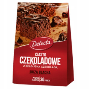 Delecta Ciasto Czekoladowe Duża Blacha 670g