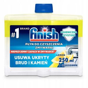 Finish Czyścik Płyn Czyszczenia Zmywarki Lemon
