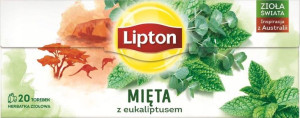 Herbata LIPTON Mięta z Eukaliptusem Ex20