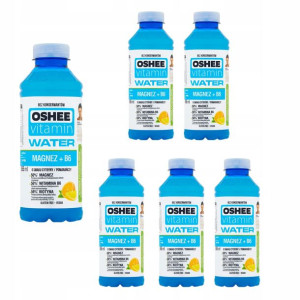 Oshee Vitamin Water Magnez 555ml x 6szt