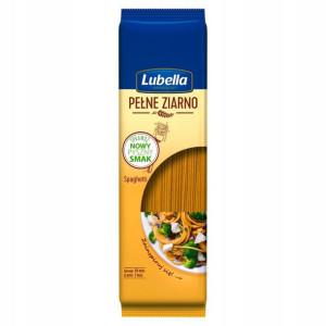 Lubella Makaron Pełne Ziarno Spaghetti 400g
