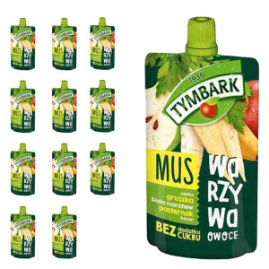 Tymbark MUS WARZYWA Gruszka Pasternak 12 x 100g