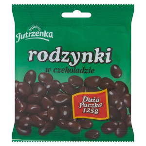 Jutrzenka Draże Rodzynki W Czekoladzie 125g