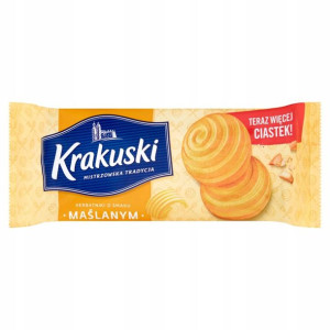Ciastka Krakuski Maślane 201g