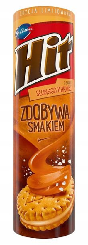 Ciastka Markizy Hit Słony Karmel 220g