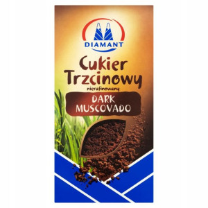 Cukier Trzcinowy Dark Muscovado 500g Diamant