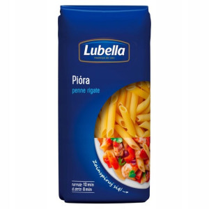 Lubella Penne Rigate Makaron Pióra 400g