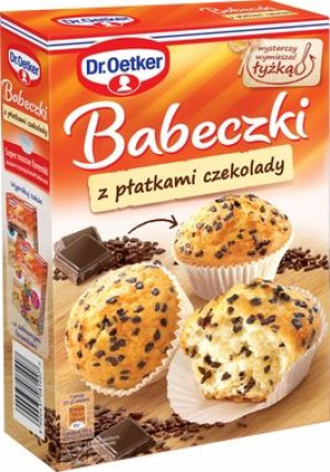 Babeczki z Płatkami Czekolady 300g Dr.Oetker