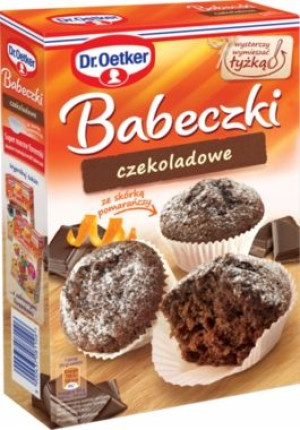 Ciasto Babeczki Czekoladowe 335g Dr.Oetker