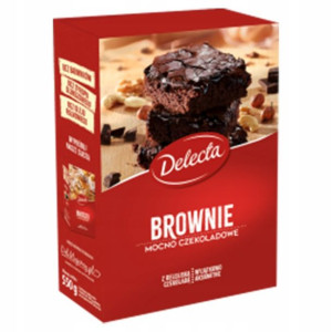 Delecta Ciasto W Proszku Brownie 550g