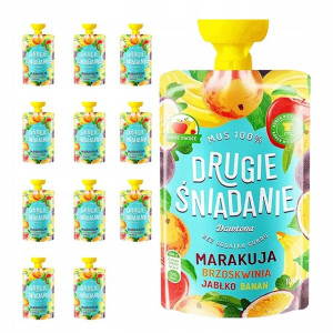 Dawtona Mus 100% Jab Brzosk Ban Marakuja 12 x 100g