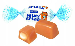 Cukierki Milky Splash Toffee Roshen 1kg