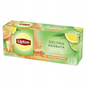 Herbata LIPTON Green Tea CITRUS Ex25