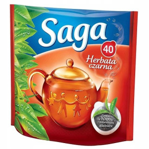 Herbata Saga Czarna Ex40