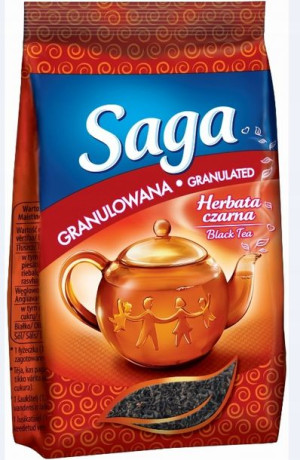 Herbata Saga Czarna Granulowana 90g